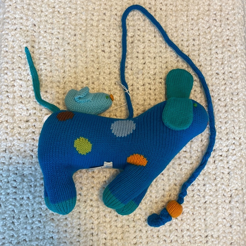 Blabla Kids Baby Toddler Handmade Fair Trade Bird on a Dog Nursery Mobile NEW